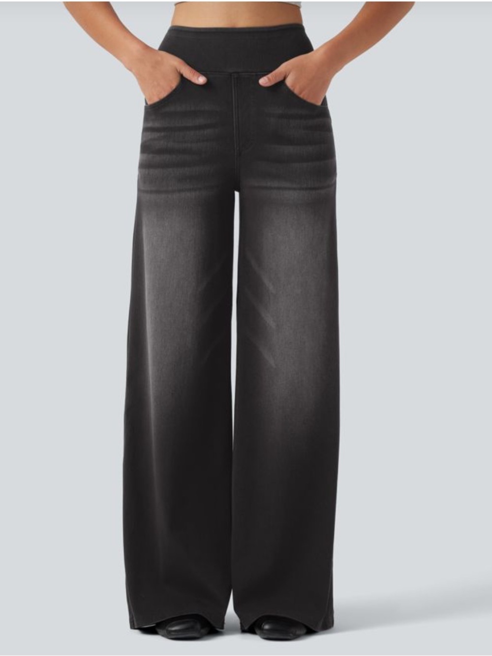 SOLD Halara Wide-Leg Phantom Denim Women's Pants